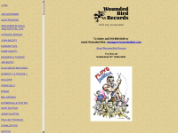 woundedbird.com Webseite Vorschau