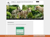 saarlooswolfhund.org Webseite Vorschau