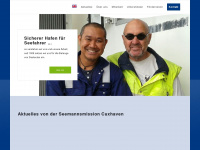 seemannsmission-cuxhaven.de Webseite Vorschau