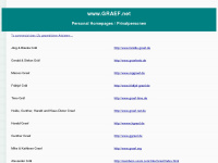 graef.net Webseite Vorschau