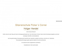 holgerhendel.com Webseite Vorschau
