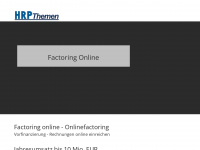 factoring-online.de Webseite Vorschau