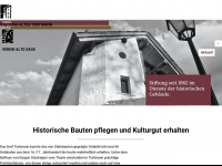 altesturtmann.ch Webseite Vorschau
