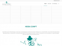 heidazunft.ch Webseite Vorschau