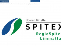 regiospitex.ch Webseite Vorschau