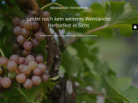 weinlaender-herbstfest.ch Webseite Vorschau