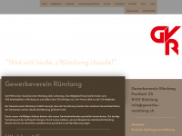 gewerbe-ruemlang.ch Webseite Vorschau