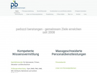 peduzzi-beratungen.ch Webseite Vorschau