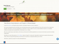 naturspross.ch Webseite Vorschau
