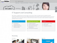 prointec.ch Webseite Vorschau