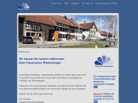 frauenverein-wiesendangen.ch Webseite Vorschau
