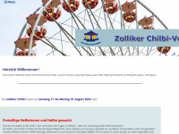 zolliker-chilbi.ch Webseite Vorschau
