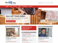 bau-art-team.ch Webseite Vorschau