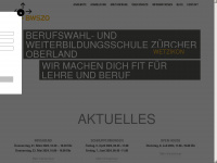 bwszo.ch Webseite Vorschau