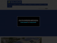 solarus.ch Webseite Vorschau