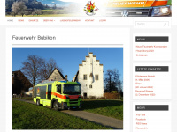 feuerwehr-bubikon.ch Webseite Vorschau