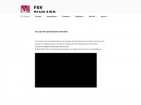 fsv-dinhard.ch Webseite Vorschau