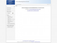 bibliotheken-zh.ch Webseite Vorschau