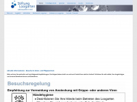 loogarten.ch Webseite Vorschau