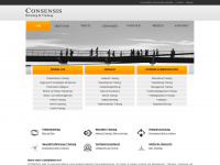 consensis.ch Webseite Vorschau