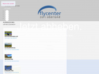 flycenter.ch Webseite Vorschau