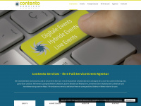 contento-services.ch Webseite Vorschau