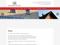 pension-ilona.de Webseite Vorschau
