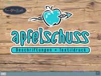 apfelschuss.ch Webseite Vorschau