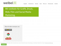 weibel-druck.ch Webseite Vorschau