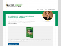 lohn-und-gehalt-aktuell.com Webseite Vorschau
