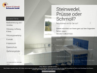 steinwedel-haustechnik.de Webseite Vorschau