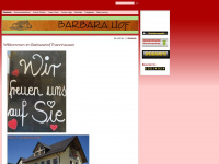 hotel-barbarahof.de Webseite Vorschau