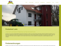 ferienhof-lohr.de Webseite Vorschau