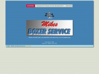 mikes-boxerservice.com Webseite Vorschau