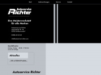 autoservice-richter.com Webseite Vorschau