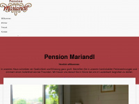 pensionmariandl.de Webseite Vorschau