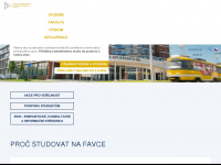 fav.zcu.cz Webseite Vorschau