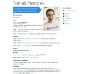 tomaspastorek.cz Webseite Vorschau