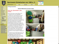 sportverein-schwitschen.de Webseite Vorschau