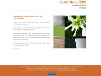 claudia-lueers.de Webseite Vorschau