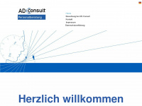 ad-consult.net Webseite Vorschau