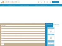 vineta-hotels.de Webseite Vorschau