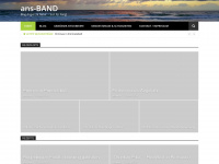ans-band.de Webseite Vorschau