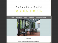 galerie-cafe-webstuhl.de Webseite Vorschau