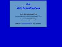 kleinschwalbenberg.de Webseite Vorschau