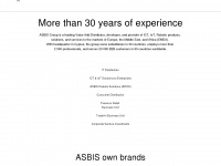 asbis.com Webseite Vorschau