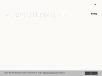 albrechtmaurer.com Webseite Vorschau