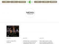 nemu-records.com Webseite Vorschau