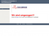 fire-medical-service.de Webseite Vorschau