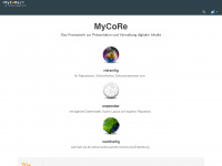 mycore.de Webseite Vorschau